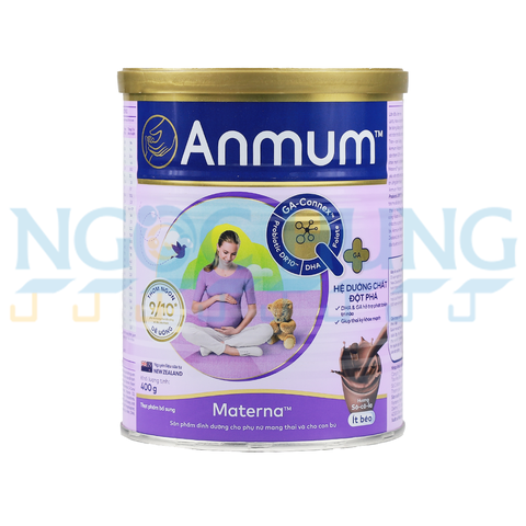Sữa bột Anmum Materna hương socola 400g