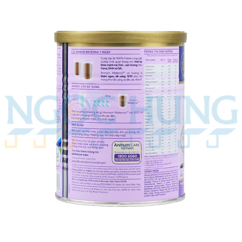 Sữa bột Anmum Materna hương socola 400g