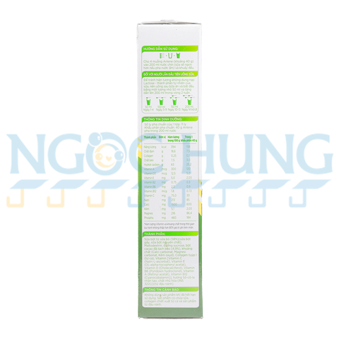 Sữa bột Anlene Gold hương socola 3X hộp giấy 440g (40 tuổi trở lên)