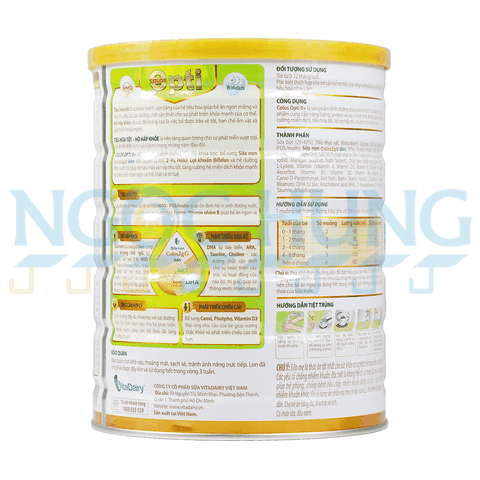 Sữa bột Vitadairy ColosBaby Opti 0+ 800g (0-12 tháng)