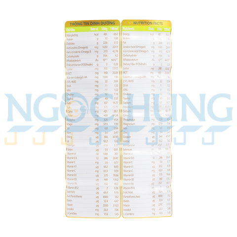 Sữa bột Vitadairy ColosBaby Opti 0+ 800g (0-12 tháng)