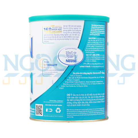 Sữa bột Nestle NAN Optipro HMO 1 900g (0-6 tháng)