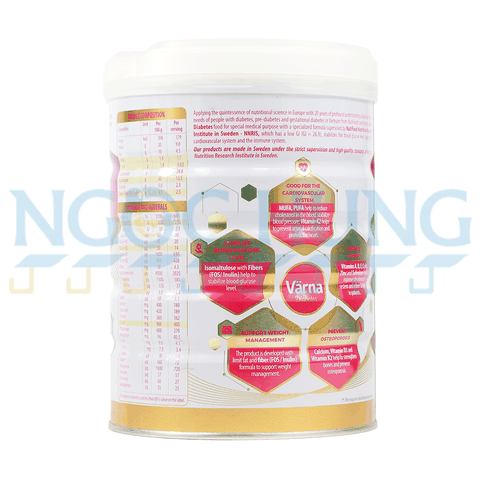 Sữa bột Nutifood Nuti Varna Diabetes 850g (dành cho người tiểu đường)