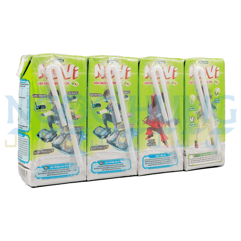 sữa chua uống tiệt trùng Nuvi đào táo 180ml
