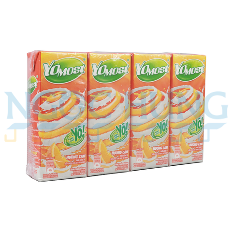 Sữa chua uống Yomost hương cam 170ml