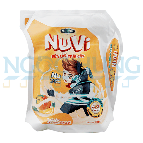 Sữa lắc NUVI cam 110ml