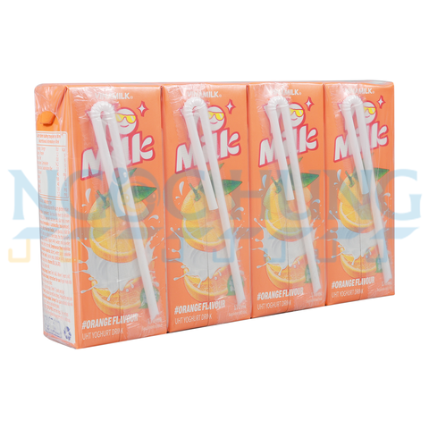 Sữa chua uống Vinamilk Yomilk cam 170ml