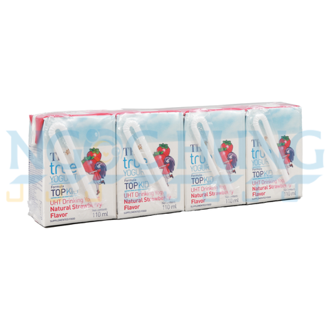 Sữa chua uống TH Topkid vị dâu 110ml