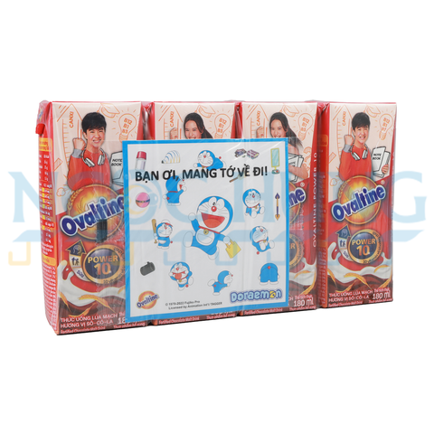 Sữa nước Dutch Lady Ovaltine 180ml