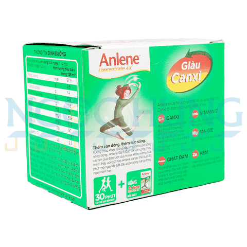 Sữa nước Anlene Socola 4*125ml