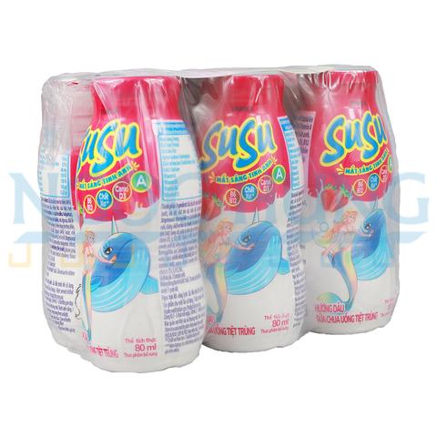 Sữa chua uống Vinamilk Susu dâu 80ml