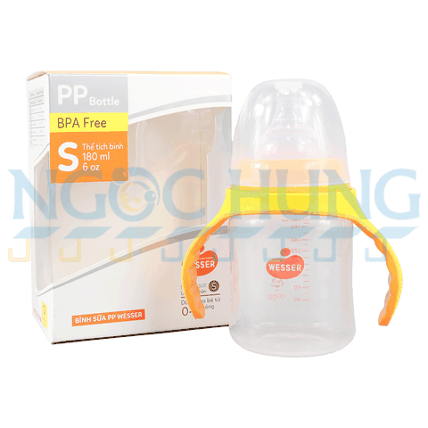 Bình Wesser cổ rộng 180ml