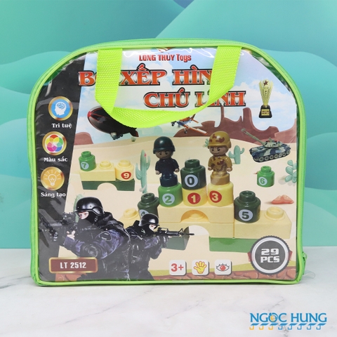 Túi xếp hình cảnh sát LT2512