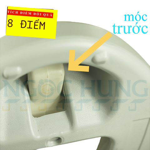 Bò sữa 2 trong1 bập bênh, chòi chân