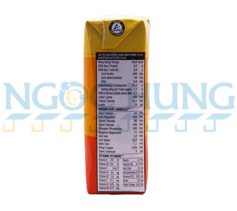 Sữa nước Vinamilk Dielac Gold 110ml