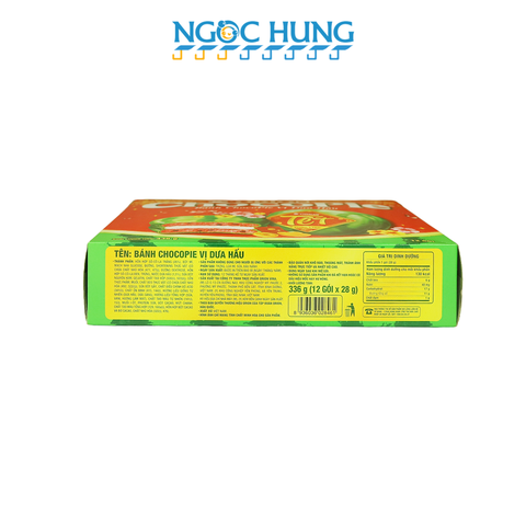 Bánh Chocopie dưa hấu 12 cái
