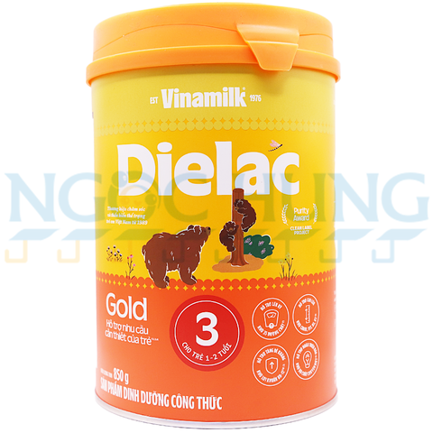 Sữa bột Dielac Gold 3 850g