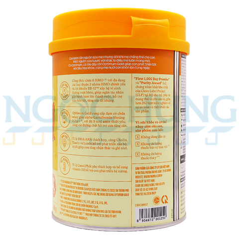Sữa bột Optimum Gold 2 400g