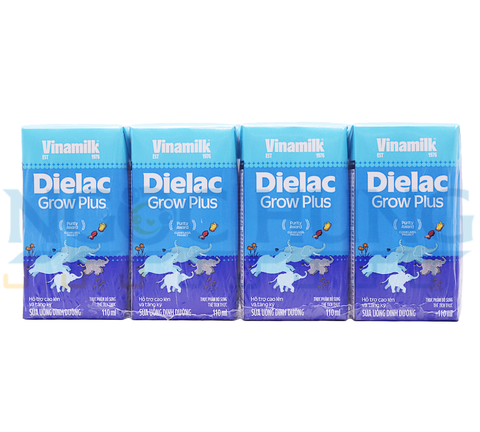 Sữa nước Vinamilk Dielac Growplus 110ml