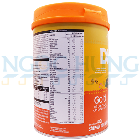Sữa bột Dielac Gold 1 800g (0-6 tháng)