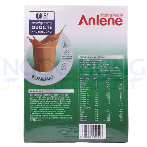 Anlene 3X sôcôla 440g