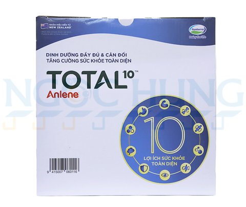 Bộ 2 Anlene Total 10 Vani 800g tặng 1 400g