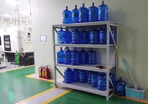 Giá Kệ Kho Trung Tải 4 Tầng, Trọng Tải 300kg/ tầng, Dài 2m x Sâu 0,6m x Cao 2m