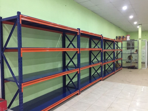 Giá Kệ Hạng Trung, Kệ Công Nghiệp, Tải Trọng 300-500 Kg/Tầng
