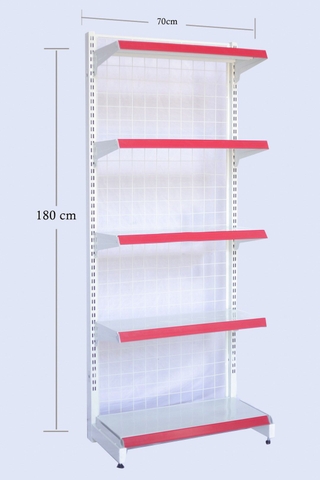 Kệ Siêu Thị Đơn, Giá Kệ Siêu Thị 5 Tầng Dài 70 x Sâu 35 x Cao 180cm