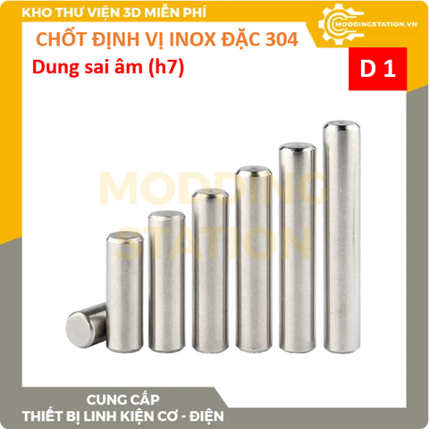 Chốt định vị D1 (h7)
