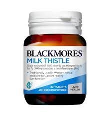 Blackmores Viên Uống Bổ Gan Chiết Xuất Từ Cây Kế Sữa Milk Thistle - Úc (42 Viên) - Giải độc gan, Cải thiện triệu chứng gan nhiễm mỡ, viêm gan
