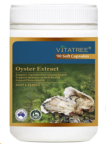 Viên uống Vitatree Tinh Chất Hàu Tăng Cường Sinh Lý Nam Oyster Extract - 90 Viên