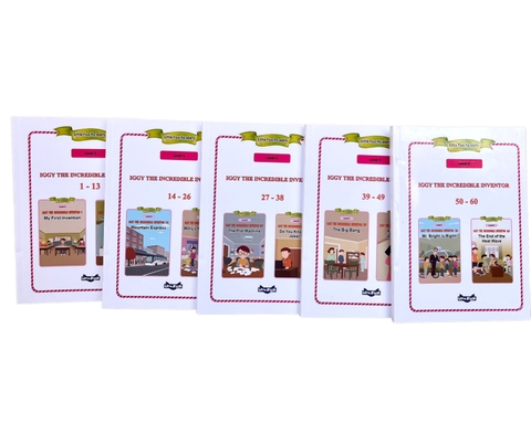 LITTLE FOX - Level 5 - Iggy the Incredible inventor (60 tập)