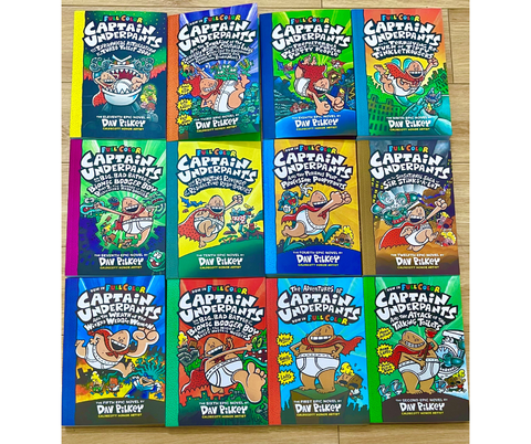 Captain Underpants bản màu 11 cuốn