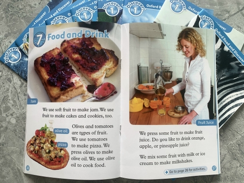 Oxford Read and Discover 1 (10 quyển sách in) kèm mp3