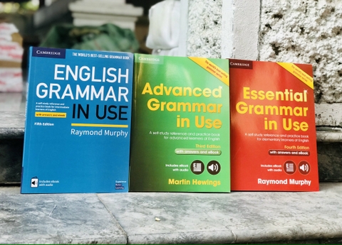 GRAMMAR IN USE - bộ 3 quyển