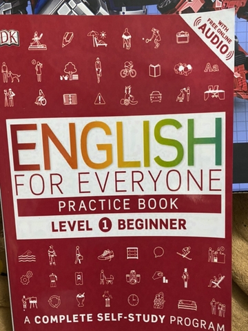 English For Everyone Practice book level 1 Beginer