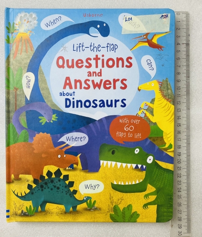 USBORNE - Lift the flap - Questions and Answers about Dinosaurs