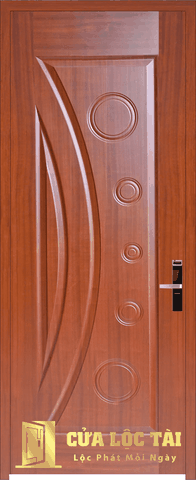 Cửa gỗ HDF veneer 1K-Sapele