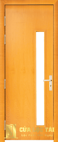 Cửa gỗ công nghiệp MDF veneer P1G1-Ash