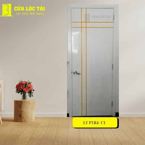 Cửa gỗ MDF sơn P1R4-C1
