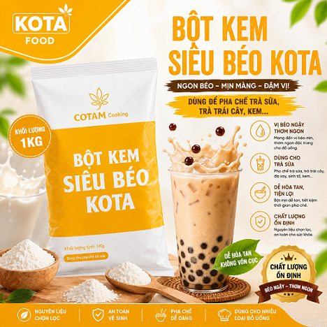 Bột kem siêu béo  1kg