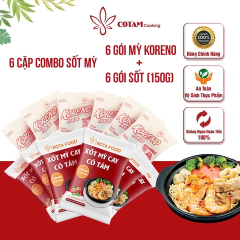 6 COMBO mỳ cay