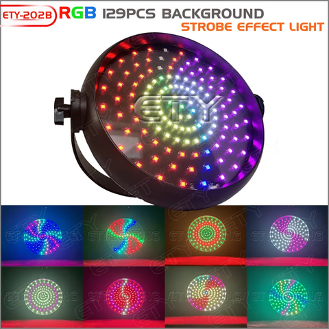 ETY-202B RGB 129PCS BACKGROUND STROBE EFFECT LIGHT