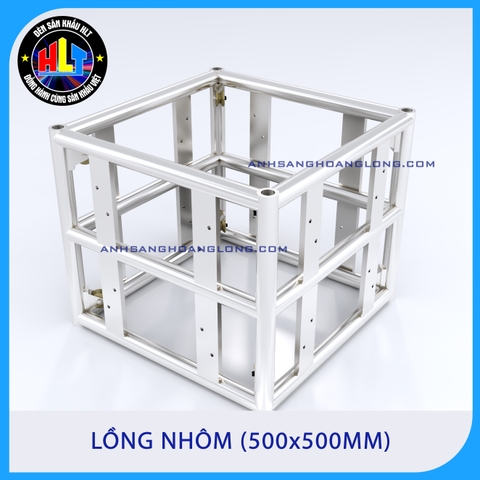 Lồng Trượt Bánh Xe 500x500MM L5x5