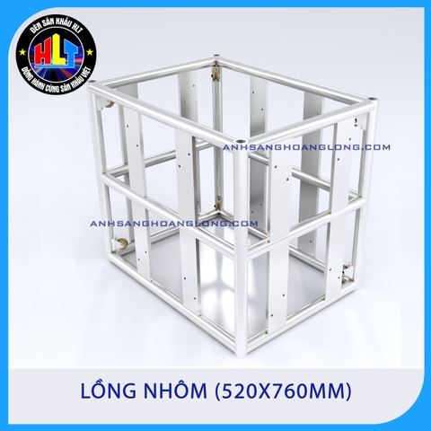 Lồng Trượt Bánh Xe 520x760MM L5.2x7.6