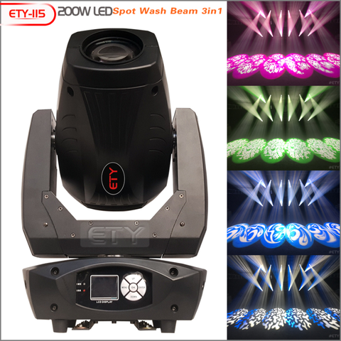 ETY-115 200W LED BSW 3IN1 Moving Head Light