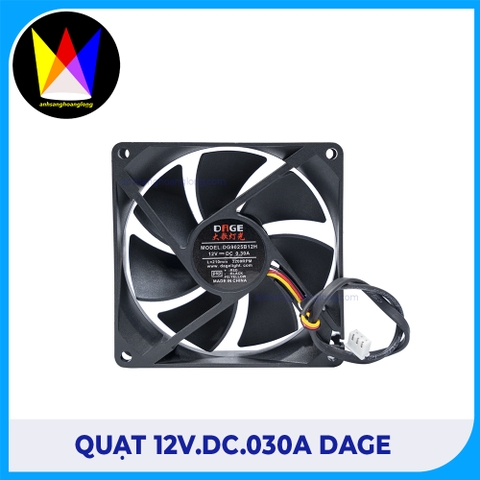 Quạt 12v.DC.030A DAGE