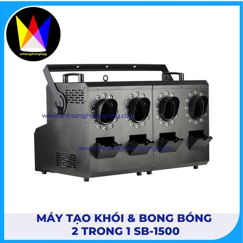 Máy tạo khói & bong bóng 2 trong 1 SB-1500 | M Lighting