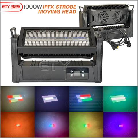 ETY-329 1000W IPFX MOVING HEAD STROBE BLINDER